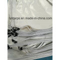 China White Plastic Tarpaulin Cover, Finished PE Tarpaulin Sheet, Poly Tarp Cover, PE Tarp